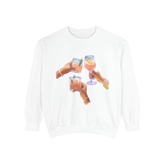 “Trio Cheers” Crewneck