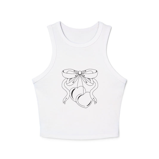 Cute Bow & Heart Tank