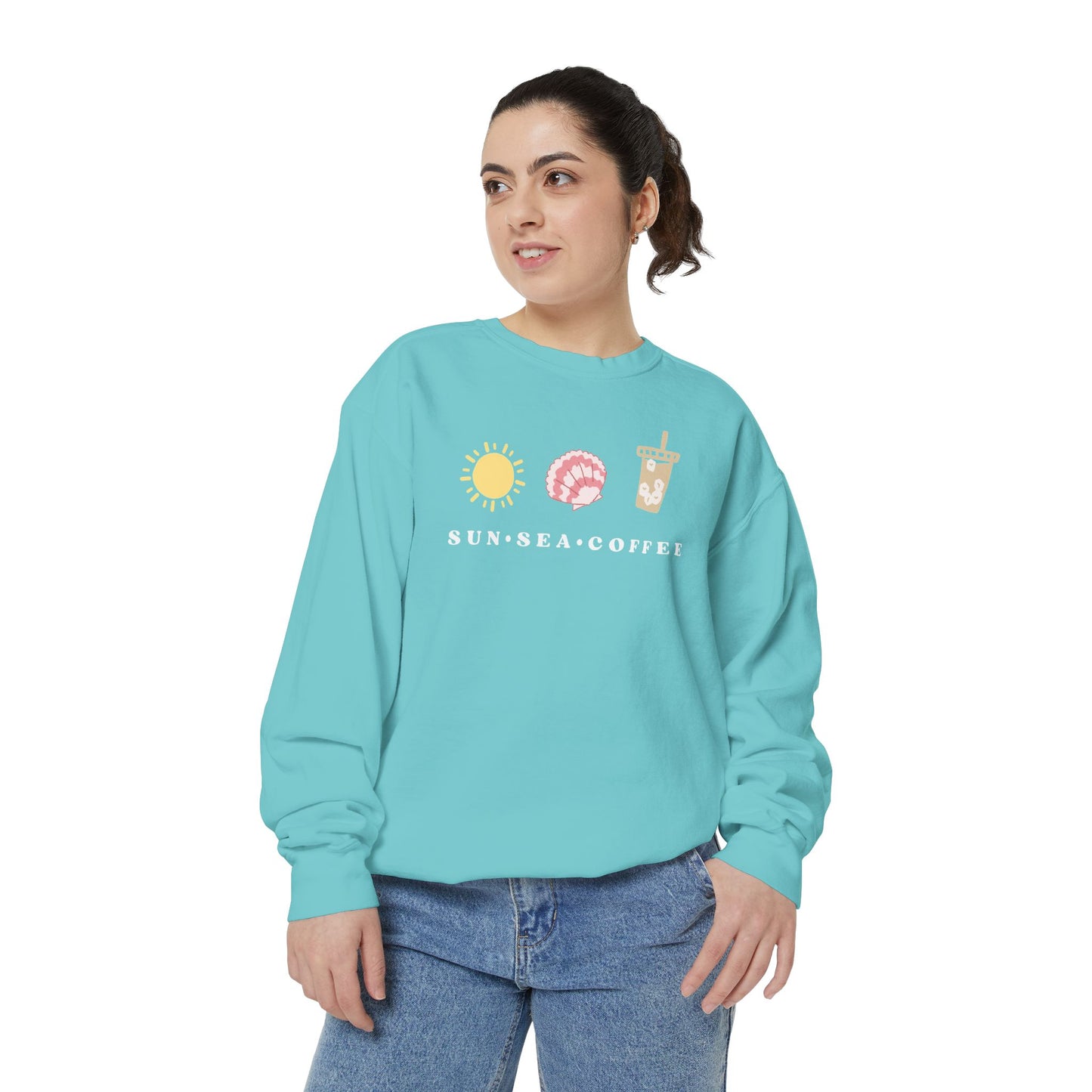 “Sun • Sea • Coffee” Crewneck