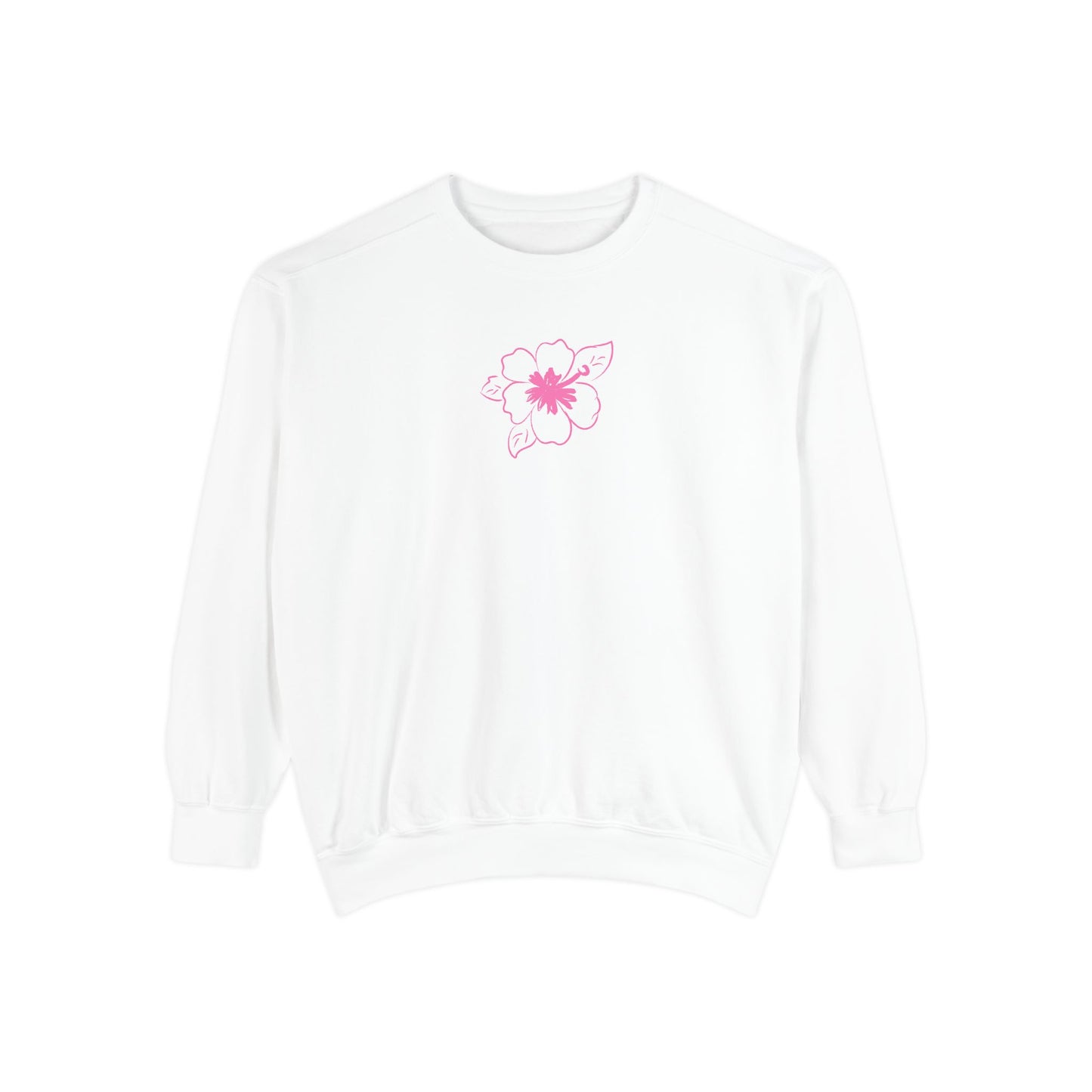 Surfboard & Hibiscus Crewneck