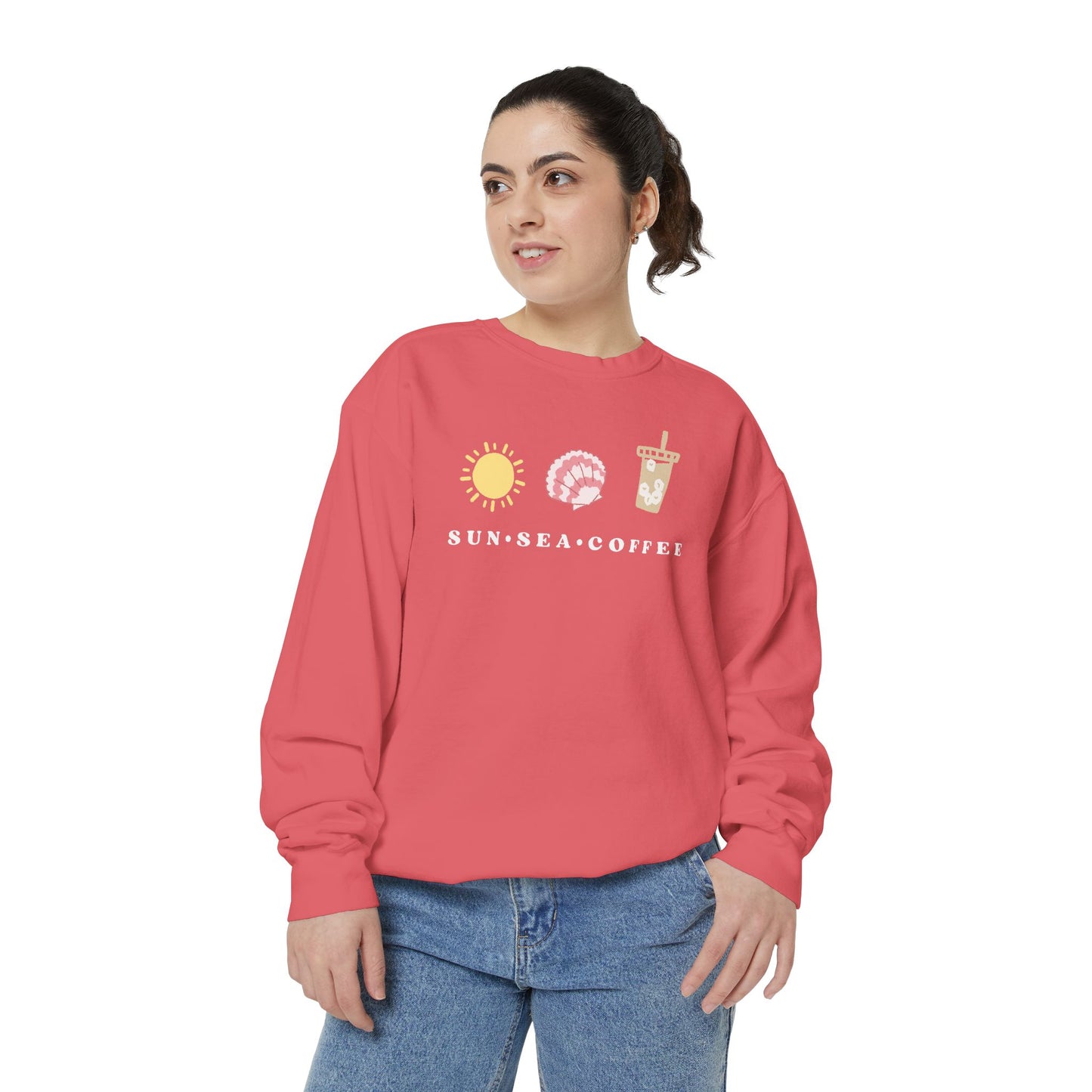 “Sun • Sea • Coffee” Crewneck