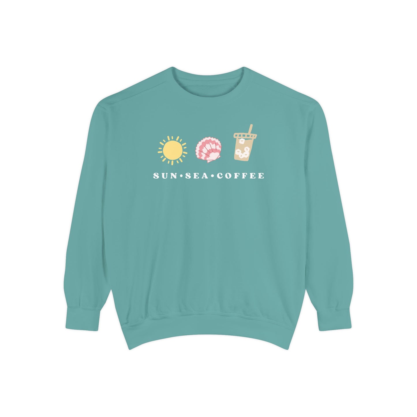 “Sun • Sea • Coffee” Crewneck