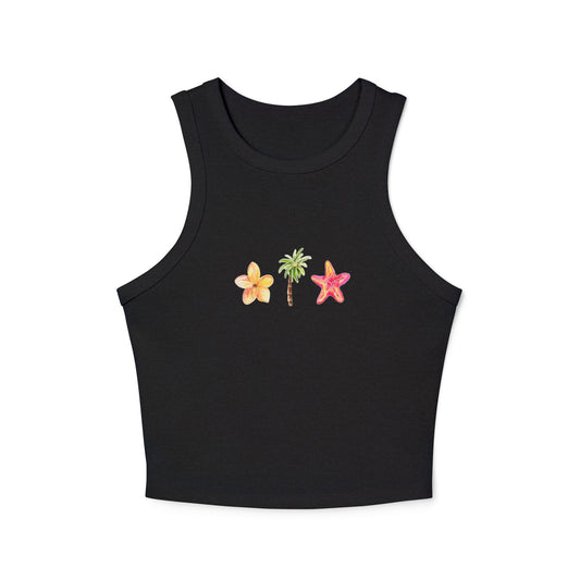 Palm & Hibiscus Tank