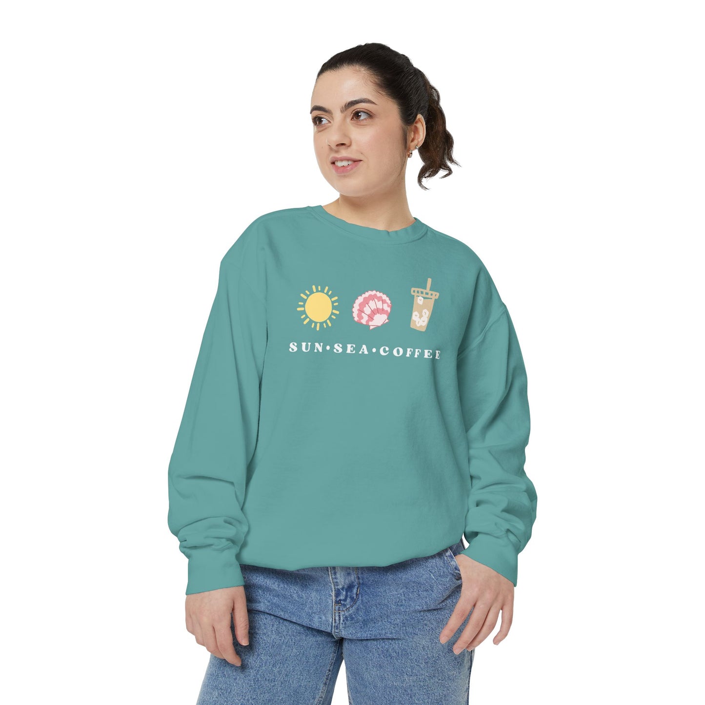 “Sun • Sea • Coffee” Crewneck