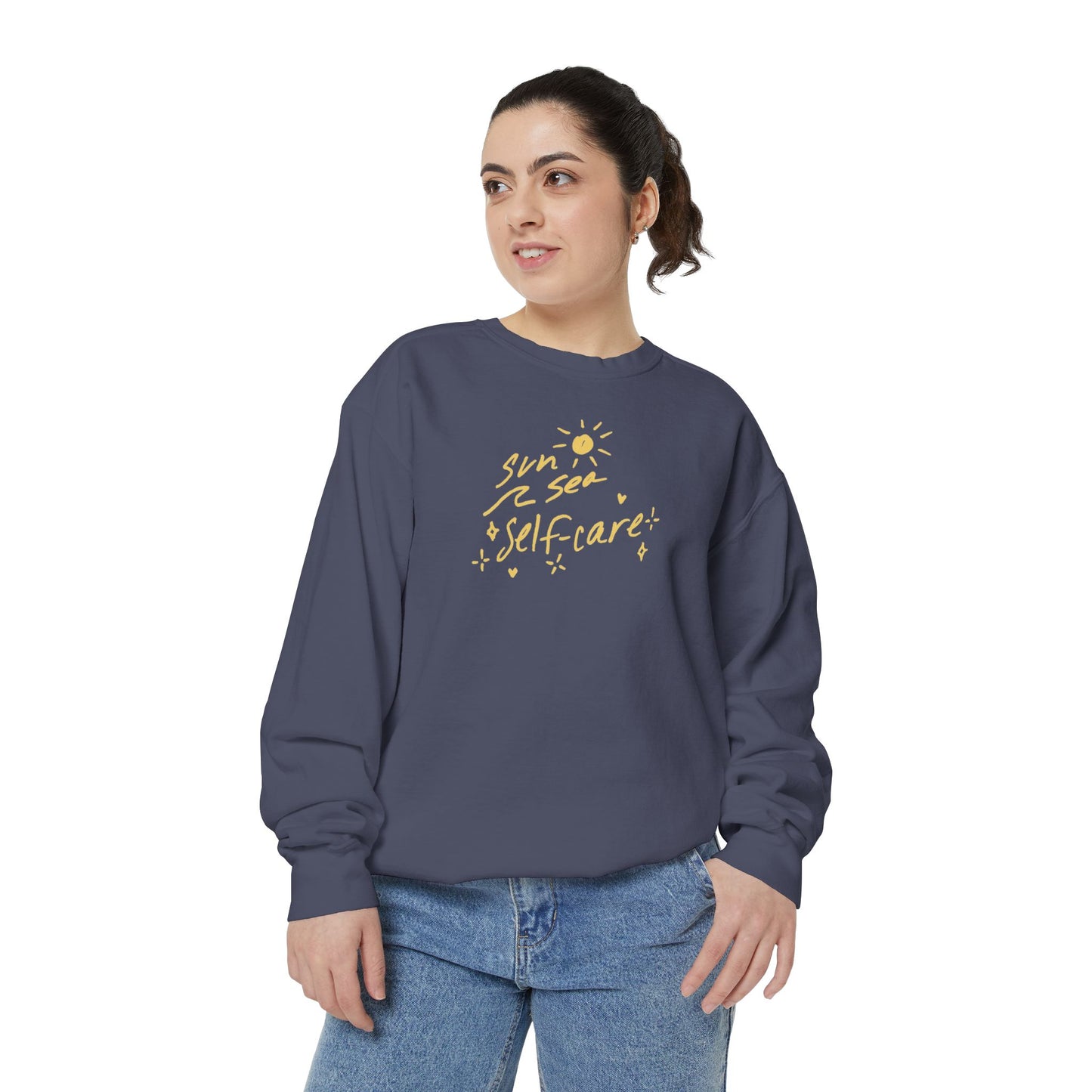 "Sun, Sea, Self-care" Crewneck