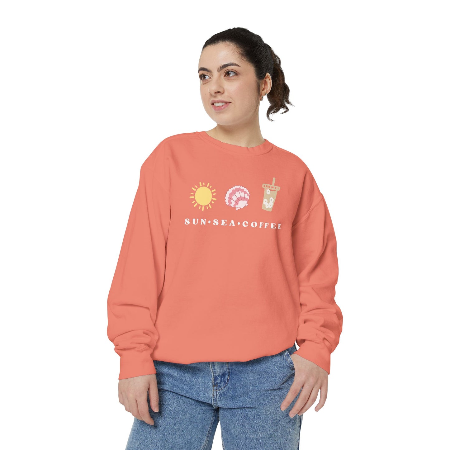 “Sun • Sea • Coffee” Crewneck