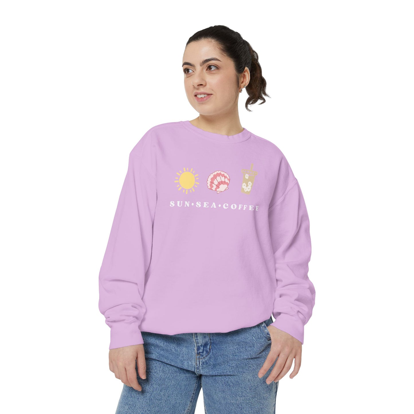 “Sun • Sea • Coffee” Crewneck