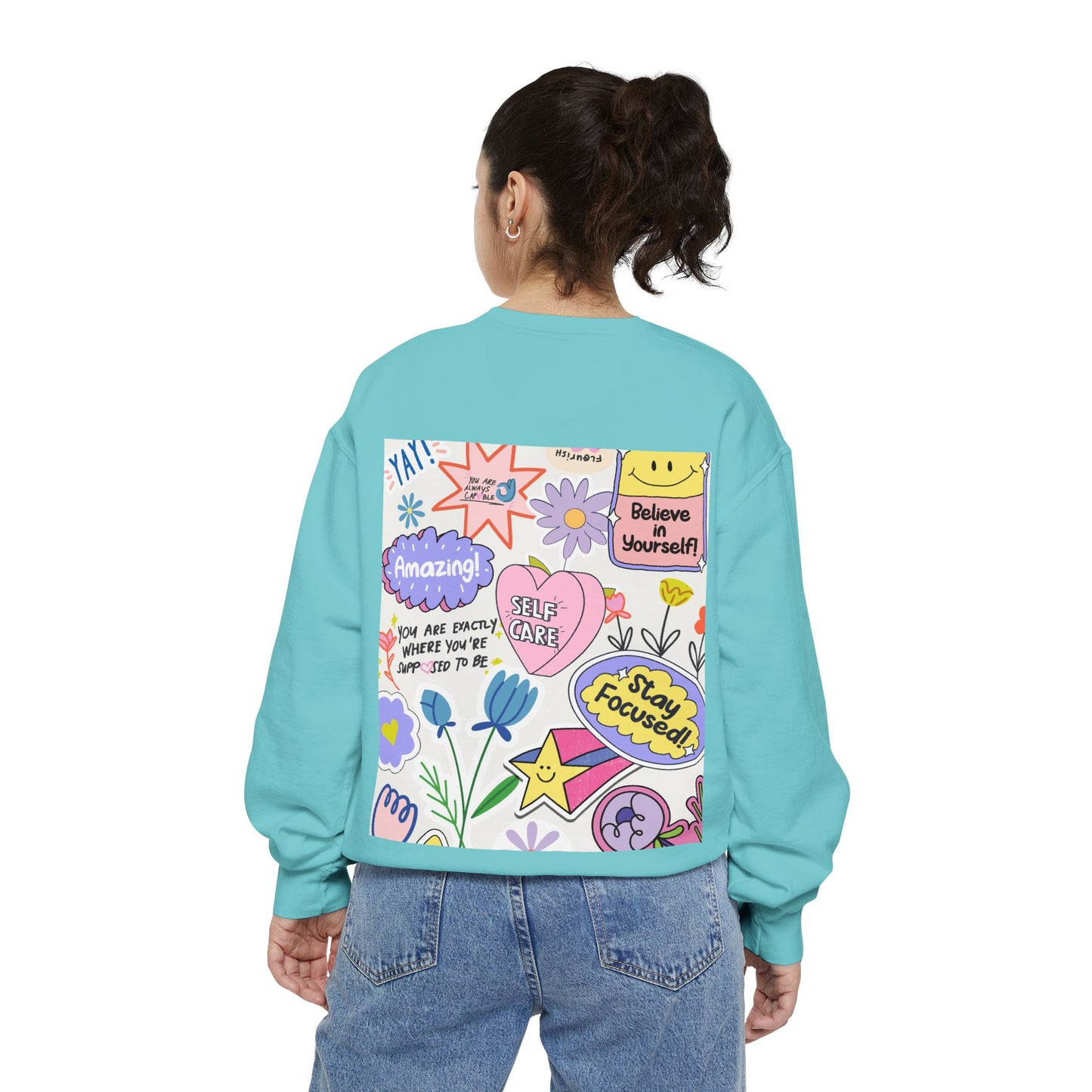 The Cozy Club “Affirmations” Crewneck
