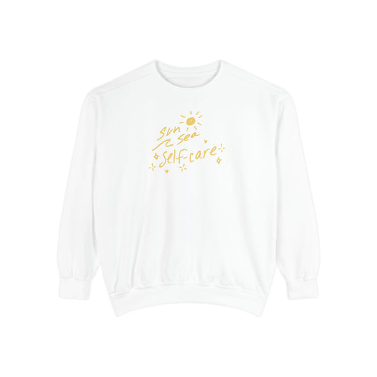 "Sun, Sea, Self-care" Crewneck