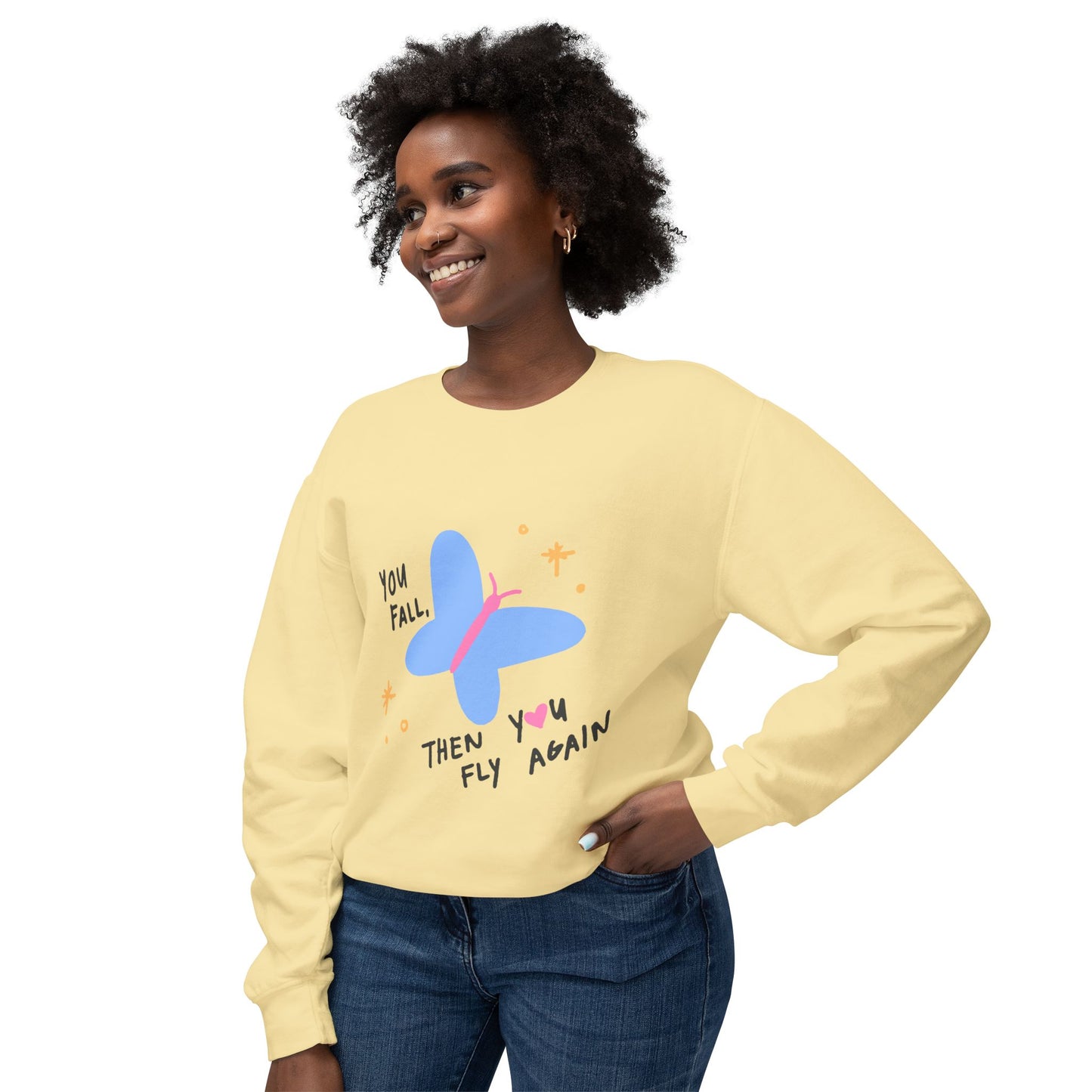 “Butterfly” Lightweight Crewneck