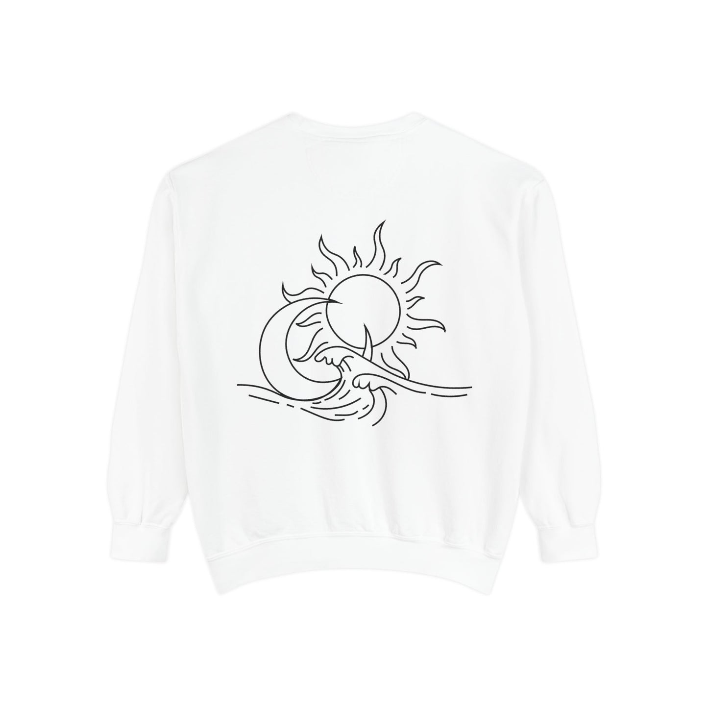 The Cozy Club “Sun, Moon, Wave” Crewneck