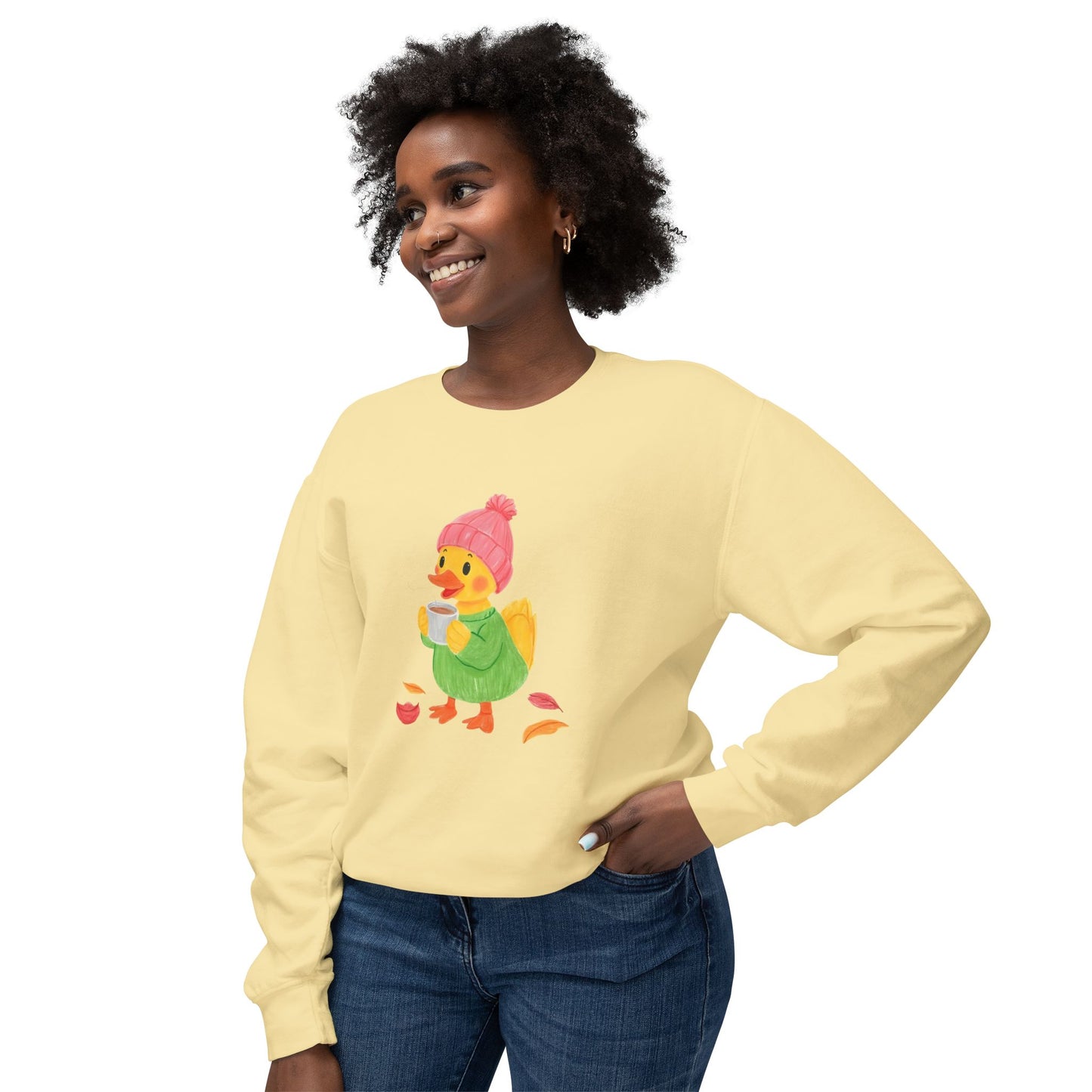 Cozy Duckling Lightweight Crewneck
