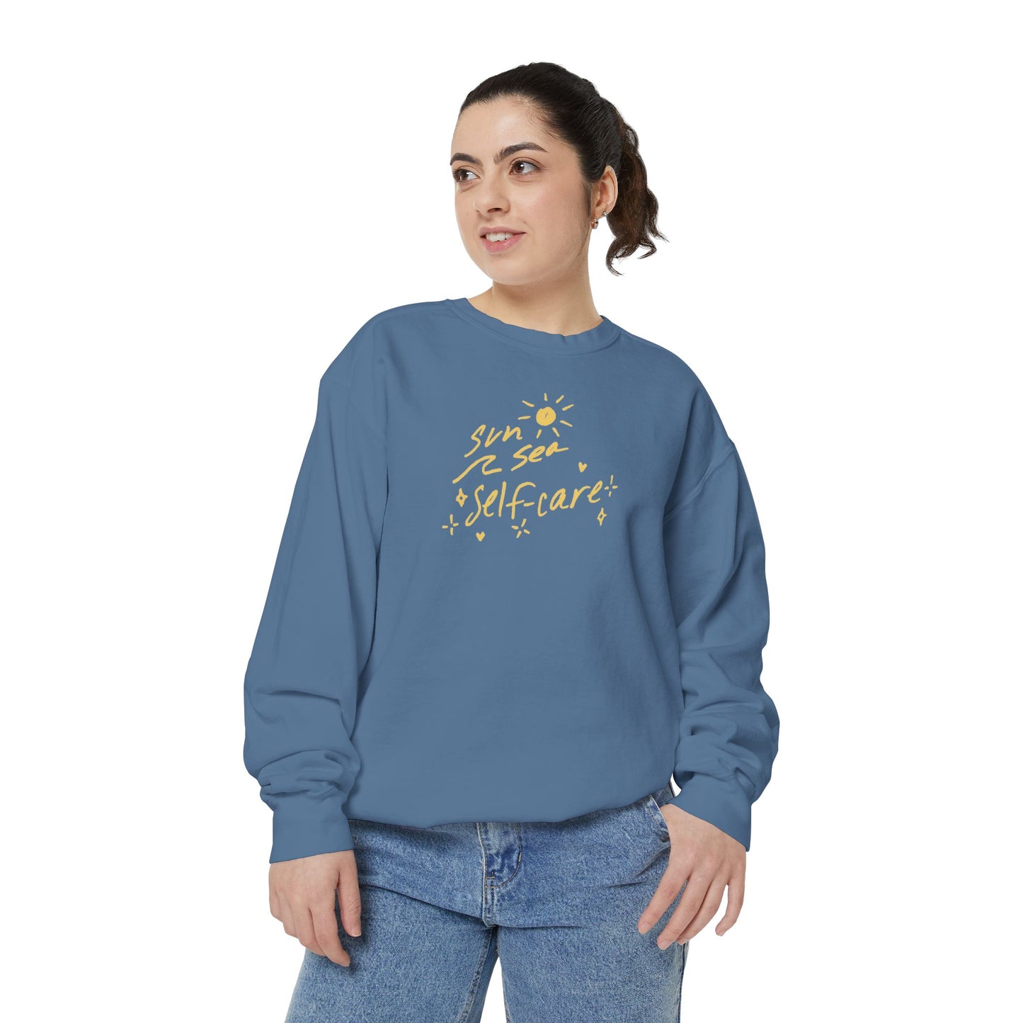 Sun, Sea, Self-care Crewneck