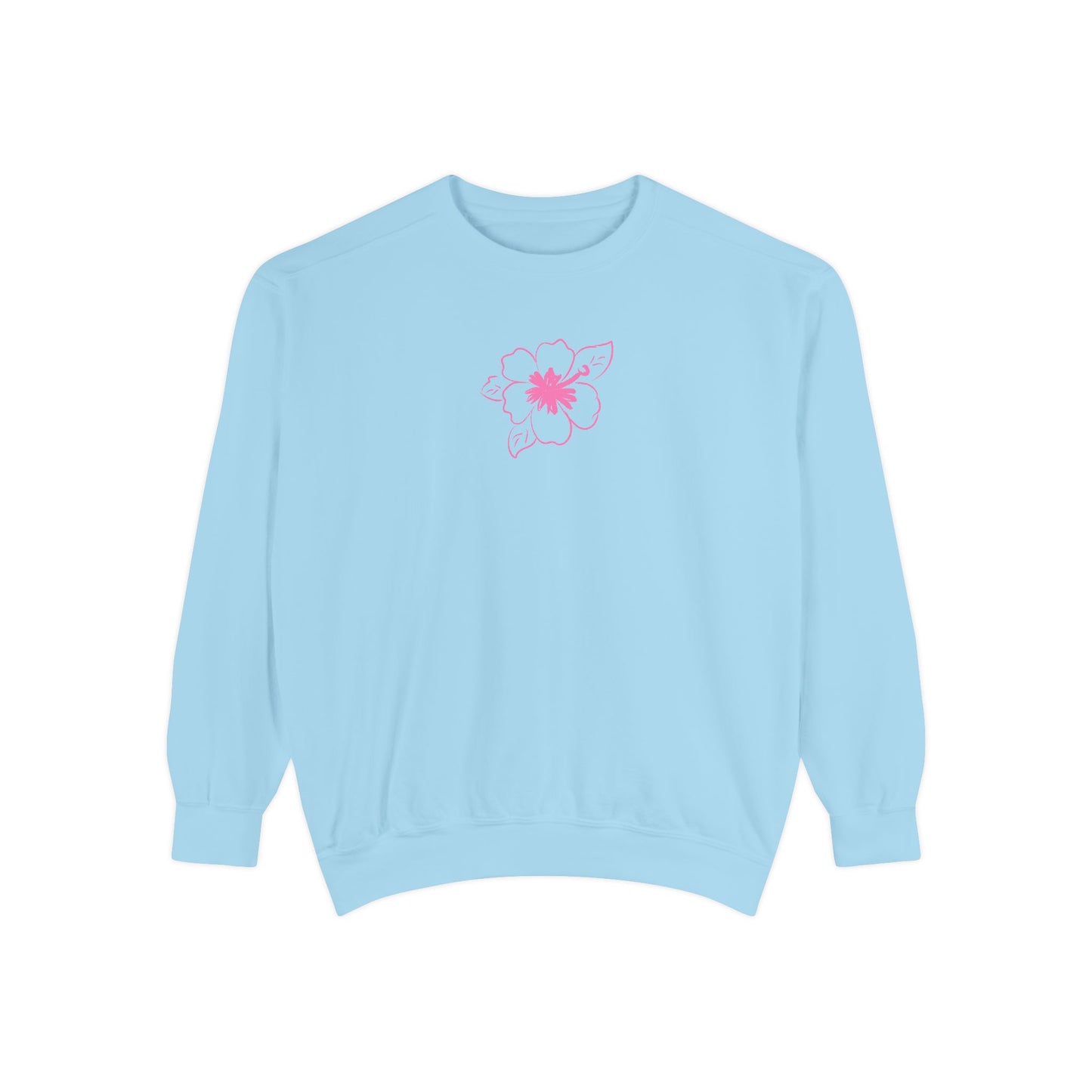 Surfboard & Hibiscus Crewneck