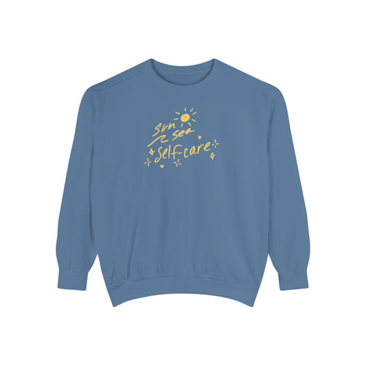 Sun, Sea, Self-care Crewneck