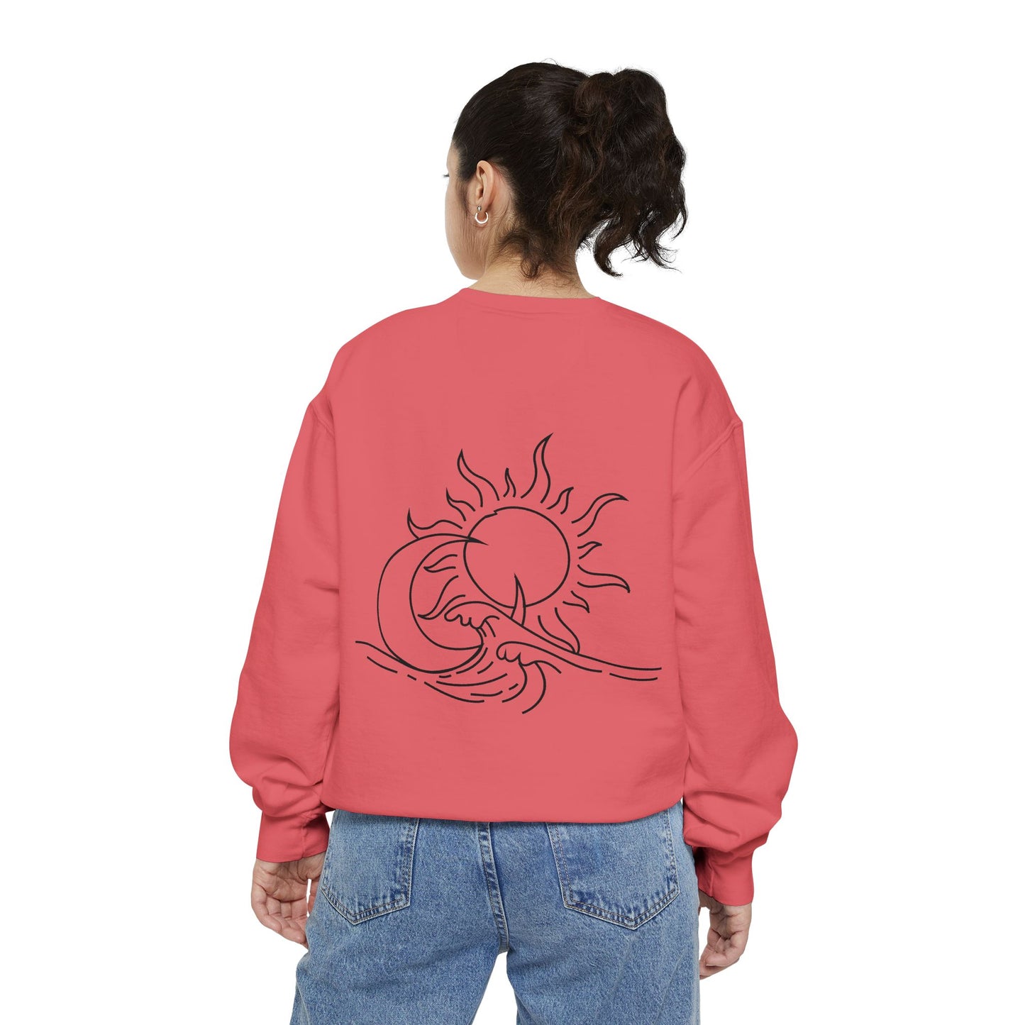The Cozy Club “Sun, Moon, Wave” Crewneck