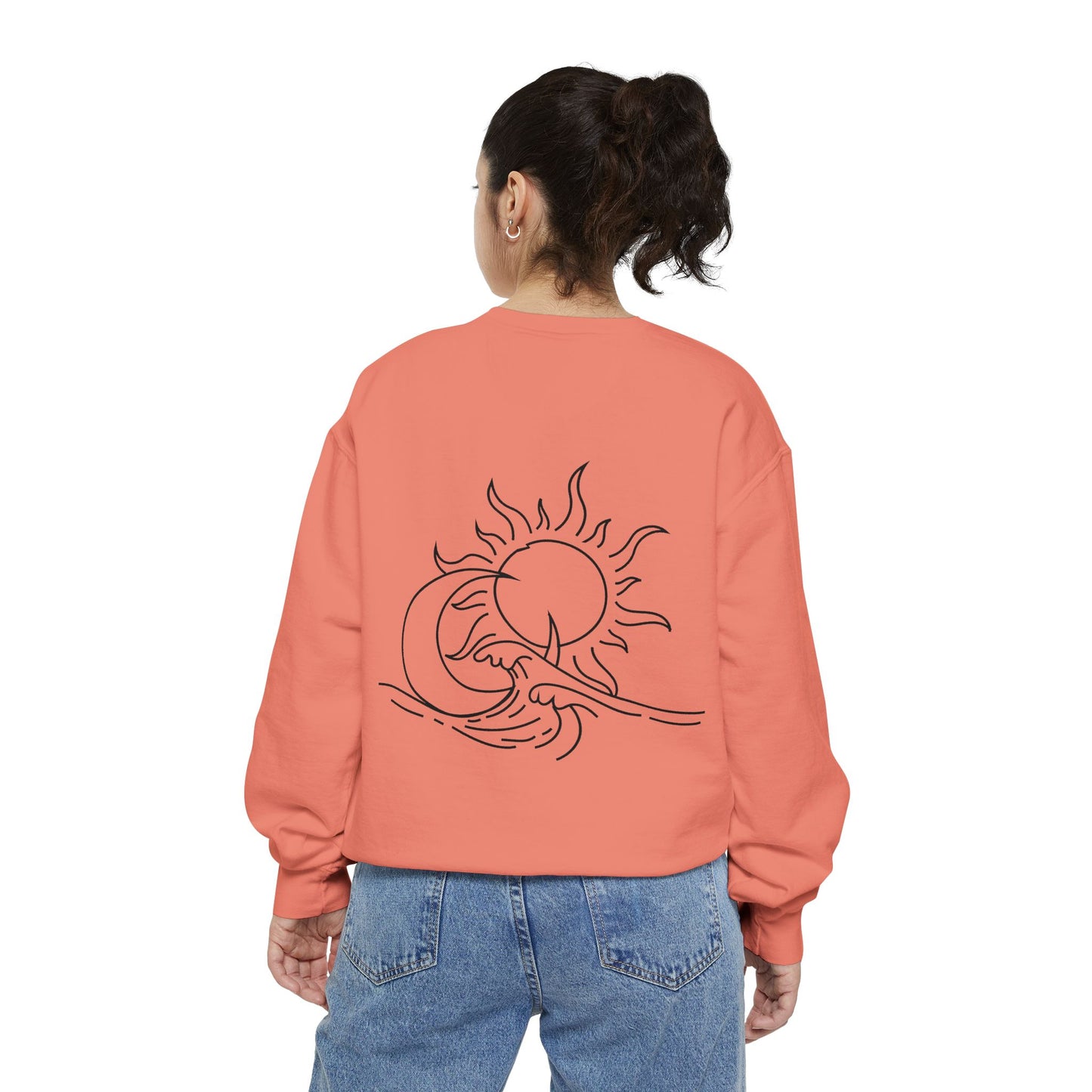 The Cozy Club “Sun, Moon, Wave” Crewneck