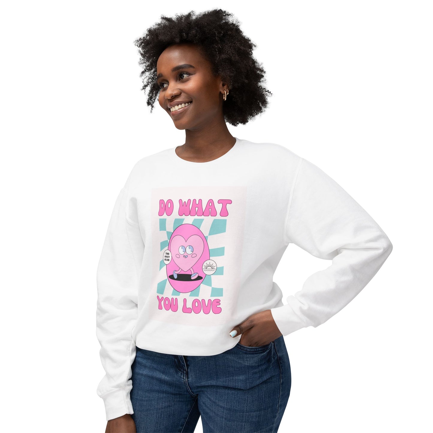 “Do What You Love” Lightweight Crewneck